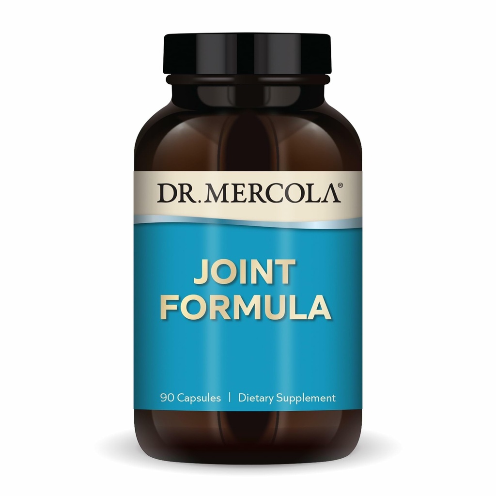 Dr. Mercola Joint Formula - Unterstützt Gelenkkomfort und Mobilität - von Natural Eggshell Membrane - Non-GMO & Gluten-Free - 90 Kapseln (90 Portionen)