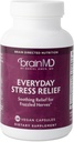Dr Amen BrainMD Everyday Stress Relief - 120 Capsule, Confezione da 2 - Promuove Rilassamento & Focus - Non-Drowsy - Gluten Free - 60 Total Servings
