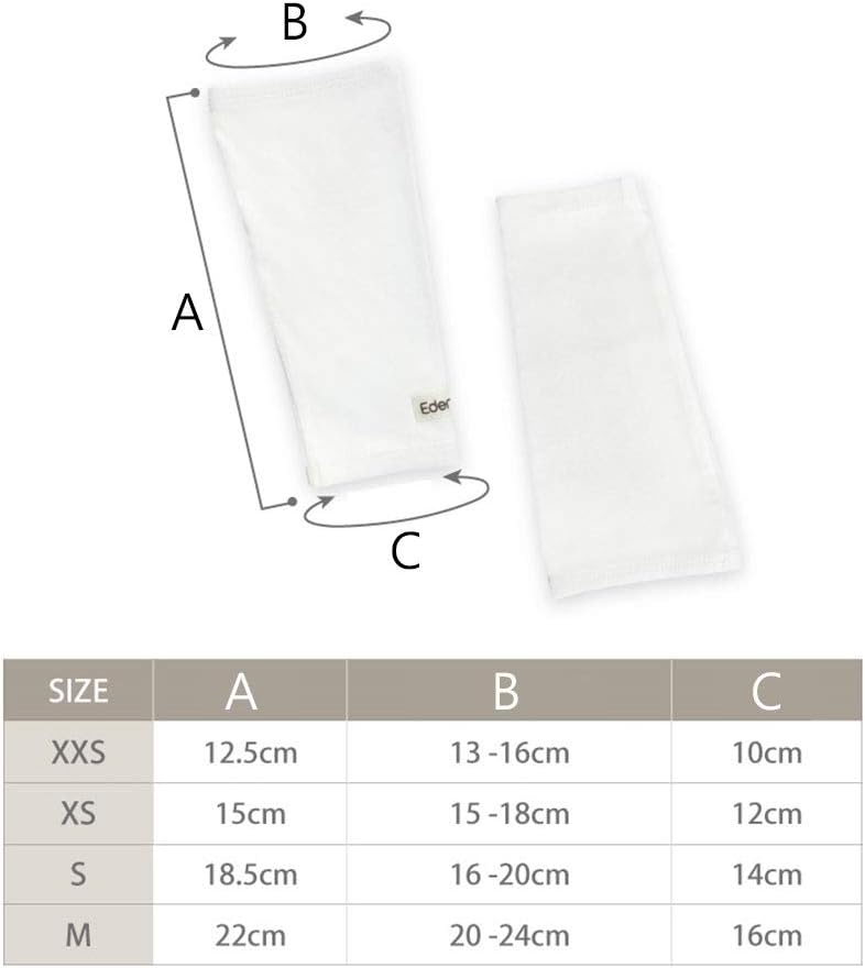 Zink-infused Elbow Sleeves Bandage für Kinder mit Eczema - Wet Wrap Therapy(XSmall)