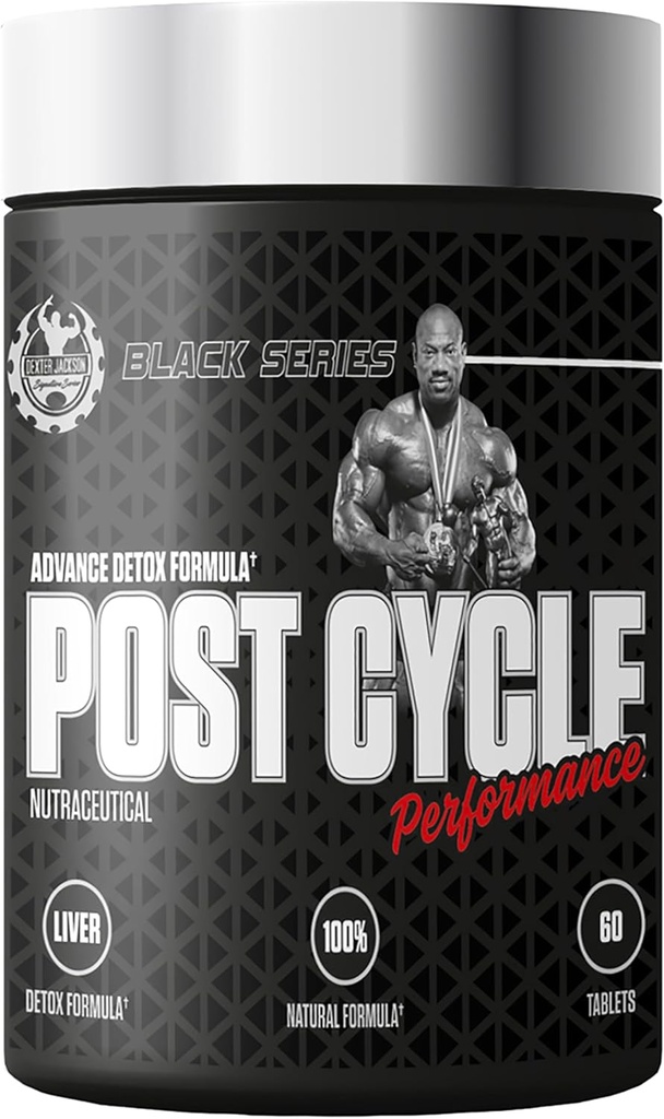 Black Series Post Cycle Performance | Advance Detox Formula| 60 Tabletten, 30 Portionen
