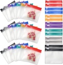 35&70 Stück Pillentasche Reißverschluss, Anglecai Wiederverwendbare Pillentasche für Medizin Taschen Tragbare Selbstversiegelung Reisemedizin Pakete mit Slide Lock Drug Baggies (35)