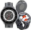 Smart Watch Pill Box, Fitness Smartwatch mit Bluetooth-Anruf für Männer, Wasserbeständige Pille Organizer für Notfall, Pillen Fall für Notfall, kleine Pille Behälter für Vitamin, Fischöl