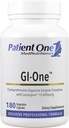 Un paziente GI-One | Supplemento per sostenere il metabolismo alimentare e l'assorbimento nutriente* | con il complesso enzime digestivo e più | 180 capsule