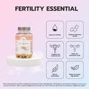 Isis Phase 2 – Konzeption | Natürliche PCOS Nahrungsergänzung mit Vitamin B6 hilft, hormonelle Aktivität zu regulieren, um Empfängnis, luteale Phase und Menstruationszyklus zu unterstützen | 60 Kapseln
