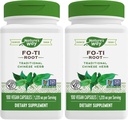 Nature's Way Fo-Ti Root, Traditional Chinese Herb, 1,220 mg per Serving, 100 Capsules (Pack of 2)