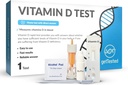 getTested Vitamin D Test Kit at Home - Self Test for Vitamin D Deficiency - Fast, Accurate Results - Easy to Use - No Lab Required - Includes Lancet Buffer Cassette - Finger Prick Blood Test