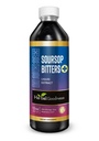 Herbal Goodness Soursop Bitters Liquid Drops, 10 in 1 con Moringa, Papaya, Burdock & Ginger, Organic Serene Soursop Bitters - Gut Support & Natural Body Detox Herbal Tonic | Vegan, Non-GMO, 12 Fl Oz