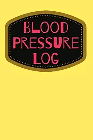 Journal de pression artérielle : contrôle des mesures du sang, surveillance de l'hypertension, journal de pression artérielle.