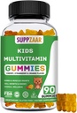 Vitamine per bambini | 45-90 giorni Bambini Multivitaminici | Vitamine gommose con vegetariano, non OGM & Gluten Ingredienti gratuiti | Multivitaminico per bambini | Vitamine per bambini | Vitamine per bambini | 90 Ct