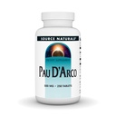Quelle Naturals PAU D'Arco Nahrungsergänzung - 250 Tabletten