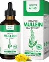 Mullein Leaf Tincture - Lung Cleanse - Vegan Lung Detox - Respiratory Health and Immune Support Drops - Natural Supplement Liquid Extract 4 fl.oz. Clorofilla