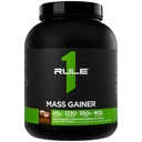 Regola 1 Mass Gainer - Formula ad alto contenuto calorico di peso con 1.220+ Calorie, 250g+ Complex Carb Blend, 40g All-Whey Protein Per Serving (8 Serve, Burro di Cioccolato)