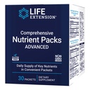 Lebenserweiterung Umfassende Nährstoffpakete Fortgeschrittene, Curcumin, Fischöl, Multivitamin, CoQ10, Multis und Ergänzungen, 30 on-The-go-Packets, Gluten-Free, Non-GMO