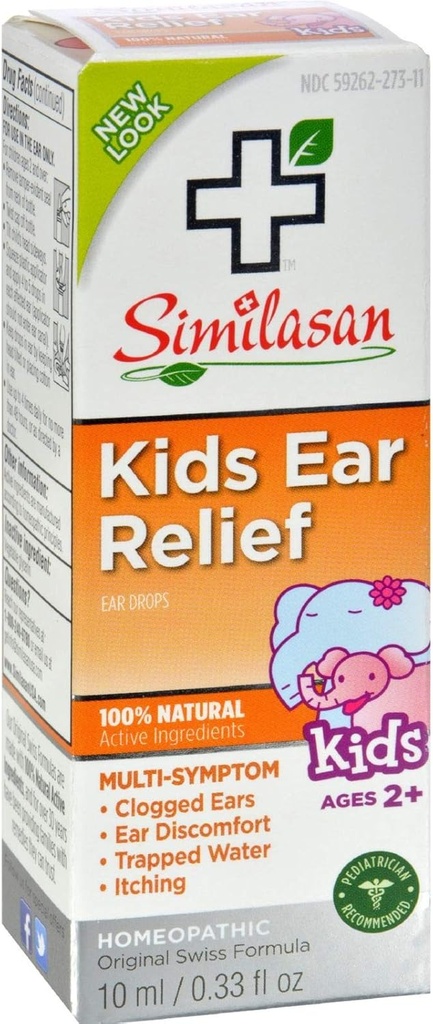 Similasan Healthy Relief Children's Earache Relief Ear Drops - 0,33 fl oz