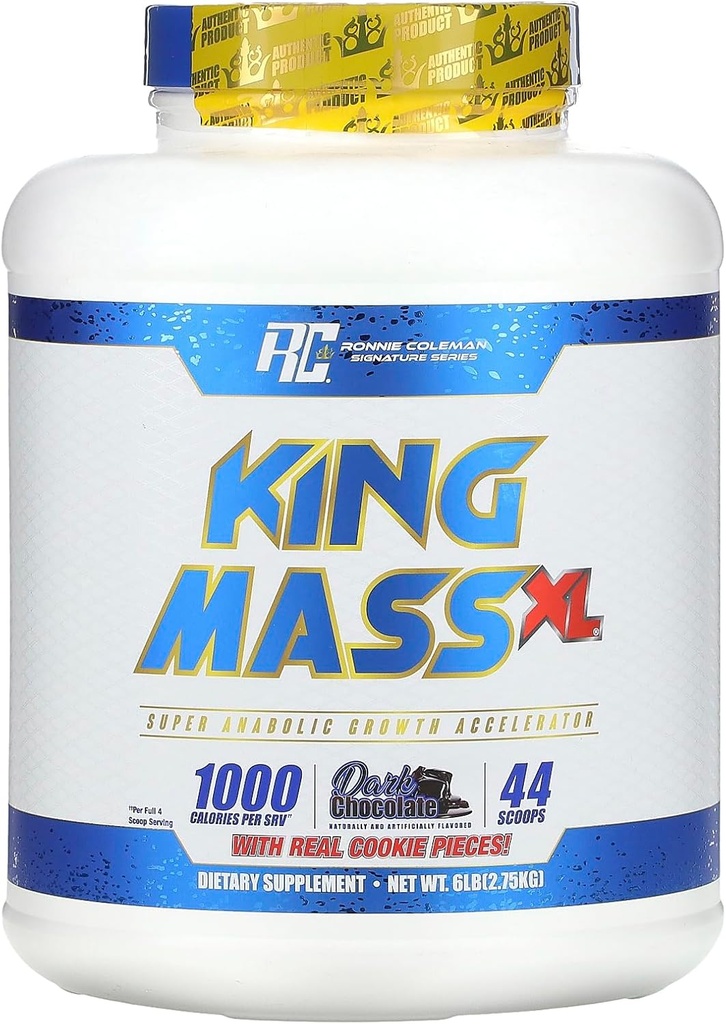 Ronnie Coleman Signature Serie King Mass-XL Dark Chocolate Super anabole Wachstum Accelerator 6 Pfund, 6 Pfund