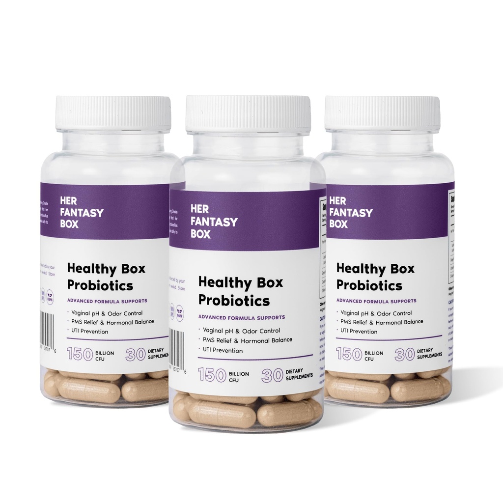 Il suo Fantasy Box | Probiotici scatola sana 3 Pack