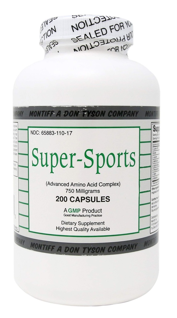 Super Sports 750 mg 200 Capsules