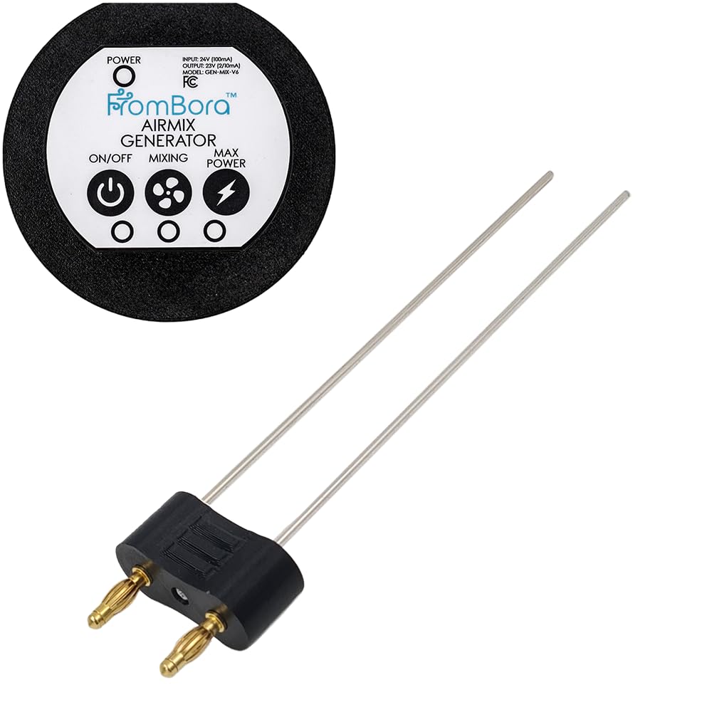AirMix Kolloidal Silber Generator Kit + 1pc 12ga 6" Spar Silber Paar