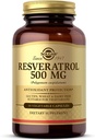 Solgar Resveratrol 500 mg, 30 Gemüsekapseln - Antioxidantienschutz - Glutenfrei, Molkefrei - 30 Portionen
