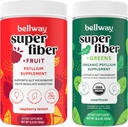 Bellway Super Fiber Powder + Frucht, Himbeer Zitronen Super Fiber + Grüns