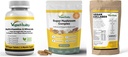 Suppléments Vegan Vitality Booster Bundle - Multivitamines Vegan, Collagène et Complexe Super Champignon. Formule à base de plantes haute résistance pour la santé globale des végétaliens et des végétariens
