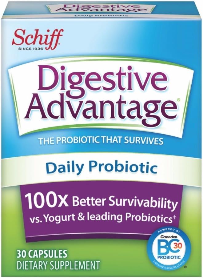 Avantage digestif Probiotique quotidien, 30 capsules (paquet de 3)