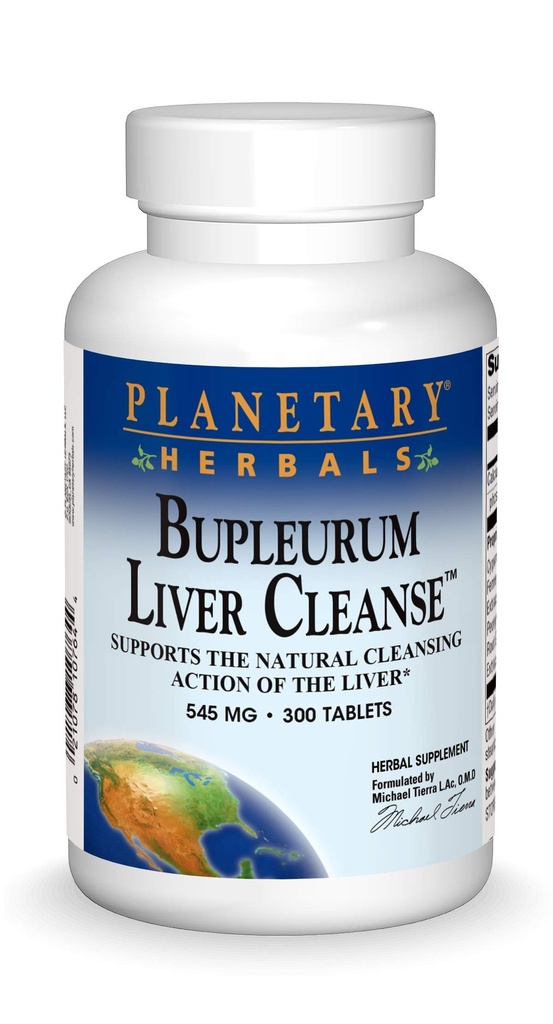 Planetarische Kräuter: Bupleurum Liver Cleanse 545 mg 300 Tablet