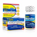 Dolo Neurobion Pain Reliever, Riduttore di febbre, Forza extra. Alivia el Dolor,Reduce la Fiebre, Extra Fuerte. 60 compresse. Acetaminofene 500 mg
