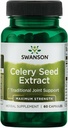Swanson Superior Kräuter- Celery Seed Extract - Maximale Stärke - 150 mg 60 Kapseln
