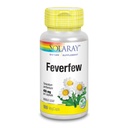 SOLARAY Feverfew Leaf 455mg.com Décomfort de la tête, la santé circulatoire et le supplément de soutien des vaisseaux sanguins.