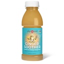 Ginger Soother Lemon & Honey Gingerade – Verdauungshilfe, nur mit Honig, echten Zutaten, Heiß oder kalt genießen - 12 Fl Oz Flasche (Pack mit 24)