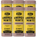 Viter Energy Koffeinierte Minze 40mg Koffein, B Vitamine, Sugar Free. (Chocolate Mint, 20pcs, 6 Pack)