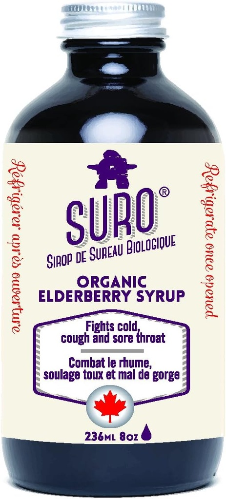 SURO Elderberry Syrup, 236 ML
