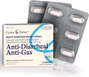 Foster & Thrive Loperamid Hydrochlorid und Simethicone Anti-Gas Multi-Symptom Relief, 48 Caplets, Behandlung von Durchfall, Gas, Bloating, Cramps & Druck, 12 Caplets (Pack von 4)