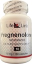 LifeLink Pregnenolone | 10mg x 180 Capsule | Supporto del sistema immunitario, Anti-invecchiamento, Memoria, Cognizione | Gluten Free & Non-GMO | Made in the USA
