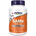 MAINTENANT Aliments suppléments, SAMe (S-Adenosyl-L-Méthionine)200 mg, soutien du système nerveux*, 120 gélules
