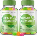 rize labs (Pack of 2 Green Vibe Gummies - All-Natural Supplement for Calmness, Sleep Aid and Overall Wellness, Green Vibe Holistic Relaxation Gummy, GreenVibe Recensioni Gomitas (120 Gummies)