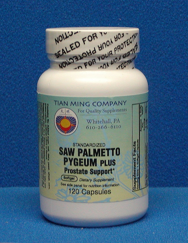 Prostate Support Saw Palmetto Pygeum Plus And More 120 Softgels