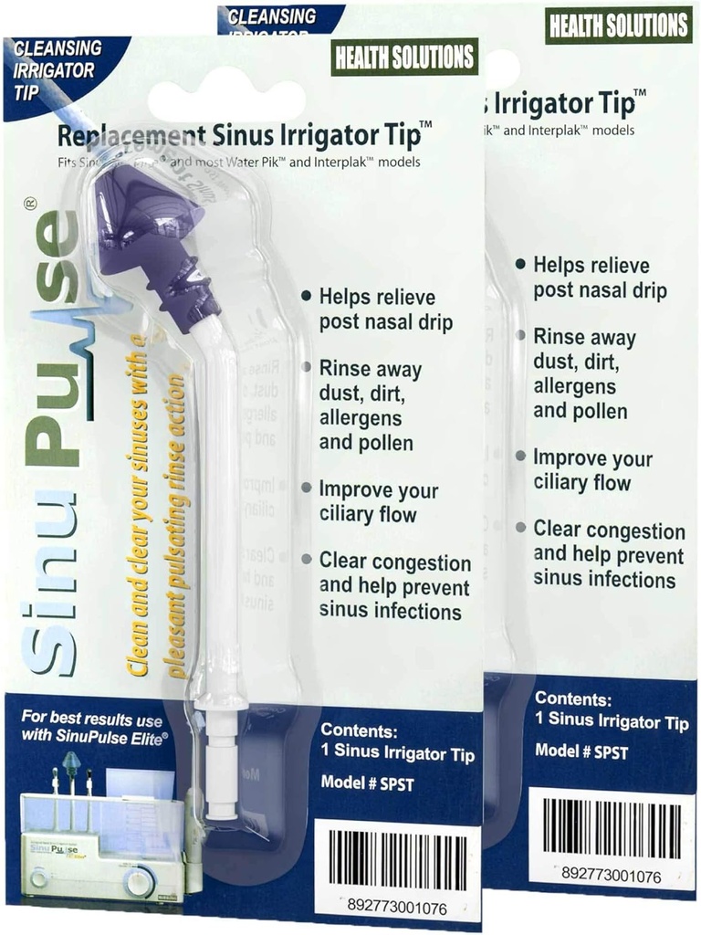 Sinupulse Elite Sostituzione Sinus Irrigator Suggerimento (2 Confezione)