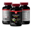 complexe astragalus - ASTRAGALUS EXTRACT COMPLEX avec Ashwagandha, Panax ginseng, Astragalus, Maca - capsules de basilic sainte, support immunitaire astragalus, capsules d'extrait astragalus 1 flacon 60 capsules