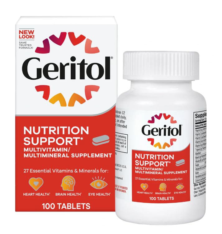 Geritol Multivitamine Soutien nutritionnel -- 100 comprimés par Geritol
