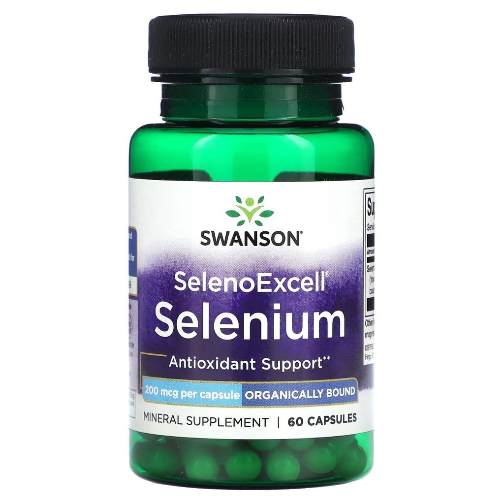 Swanson Selenoexcell Selen 200 mcg 60 Kapseln