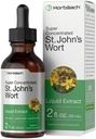 Horbäach St Johns Wort Tincture | 2 Fl Oz | Alkoholfrei | Vegetarischer Flüssigextrakt | Non-GMO, Glutenfreie Ergänzung