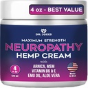 Crème Neuropathie du Dr JOEL - Crème de Relief Nerve pour Pieds, Mains, Jambes - 4 OZ Large - Fabriqué aux États-Unis
