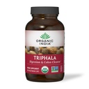 ORGANIC INDIA Triphala Capsules Organic - Kräuterergänzung mit Amla, Bibhitaki, Haritaki, Verdauung & Colon Unterstützung, Immunsystem Unterstützung, Adaptogen, Vegan, USDA Certified Organic - 180 Kapseln