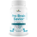 Pro Brain Savior - Nootropic Brain Supplement - Pro Mind Boost Formel für Gedächtnis, Fokus, & Clarity - Study Pills - Bacopa, Niacin, Koffein + L-Theanine, GABA - Promote Memory Retention & Learning