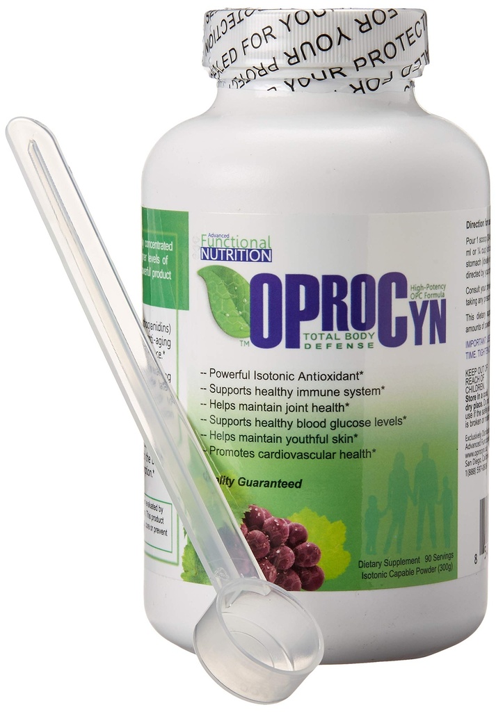 OProCyn Isotonic OPC 3 Monate Nahrungsergänzung, Getränkepulver von 300g