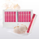 Bi-SU Extrait de jelly stick, Swiftlet naturel Nests Extract, Collagène, Vitamine C, Skincare japonais, Anti-Age, maintient l'élasticité de la peau, stimule le système immunitaire, GI Health, Cranberry Flavor, 30 PCS