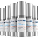Eye Serum (15ml) Unter Augenbehandlung für dunkle Kreise, Crow's Feet & Eye Bags - Eye Serum für alle Hauttypen - Anti-Aging Under Eye Cream - Reduces Eye Puffiness - For Day & Night Time Use - 6 PACK