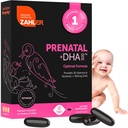 Zahler Pränatales Vitamin mit DHA & Folat - DHA Ergänzungen & Prenatal Multivitamin für Mutter und Kind - Kosher Prenatal DHA Pränatale Vitamine mit Eisen, Pre Natal Softgels 60 Count